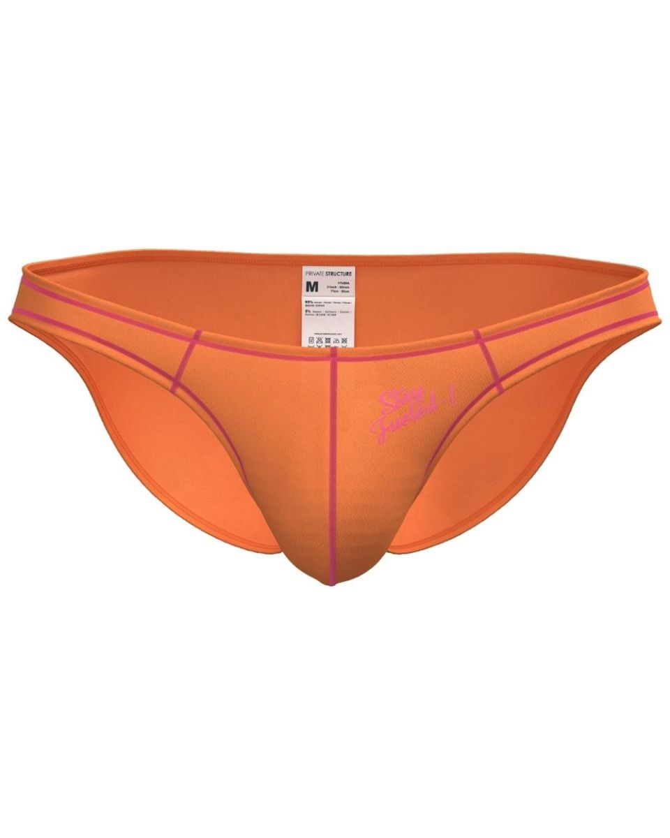 Private Structure EPUS4563 Prime Eutopia Bikini Brief Tangarine
