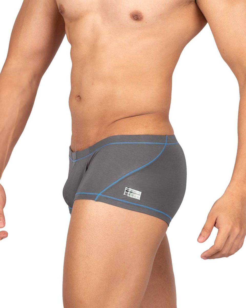 Private Structure EPUS4570 Prime Elysian Hipster Trunks Gray