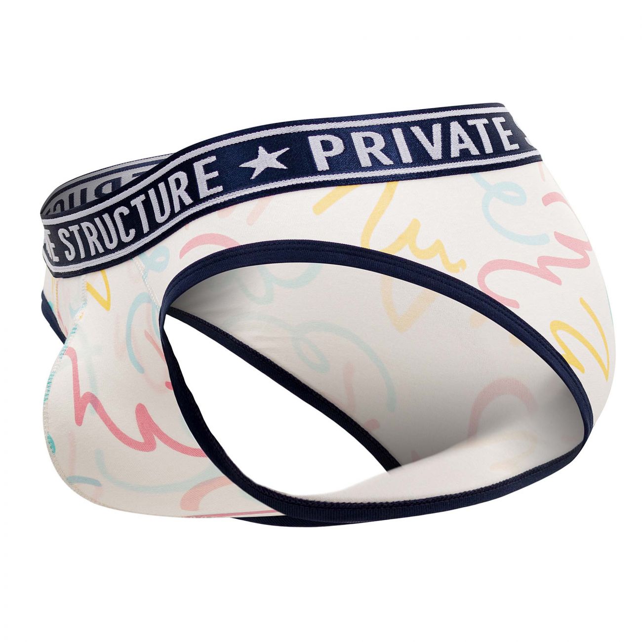 Private Structure EPUX4187 Pride Mini Briefs White