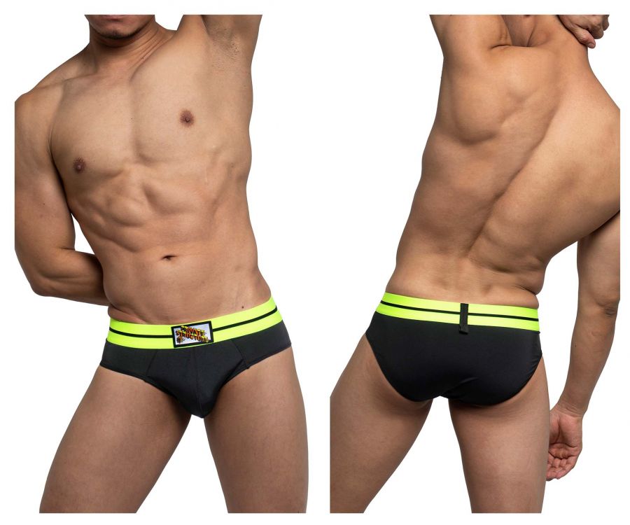 Private Structure MMUX4179 Micro Maniac Mini Briefs Black