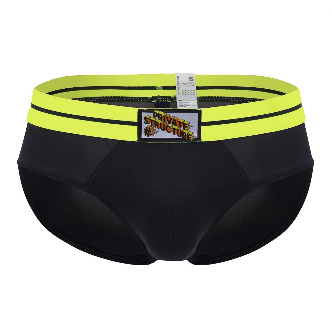 Private Structure MMUX4179 Micro Maniac Mini Briefs Black