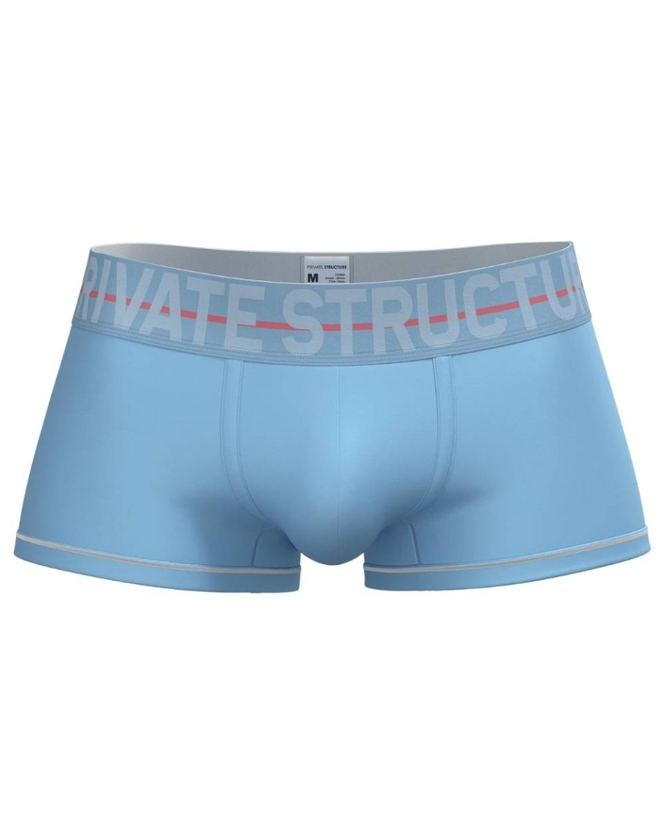 Private Structure MOUX4103 Mo Lite Mid Waist Trunks Blue