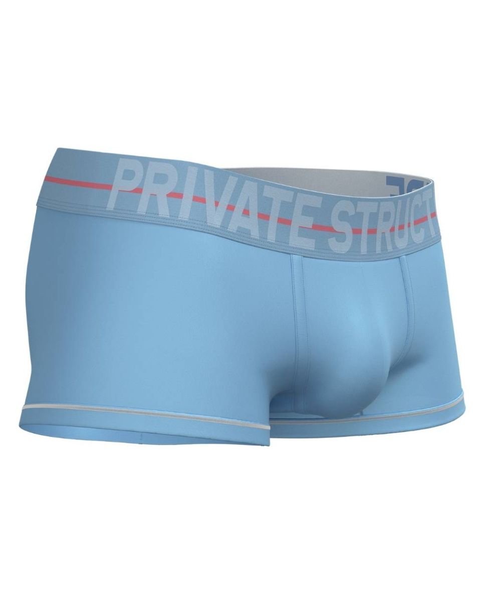Private Structure MOUX4103 Mo Lite Mid Waist Trunks Blue
