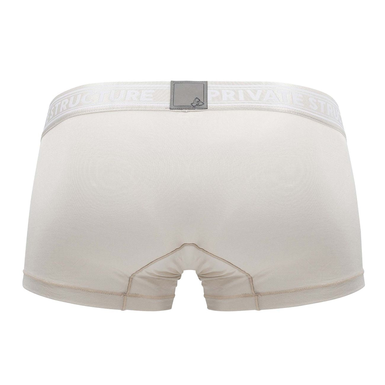 Private Structure PBUT4379 Bamboo Mid Waist Trunks Bleached Sand