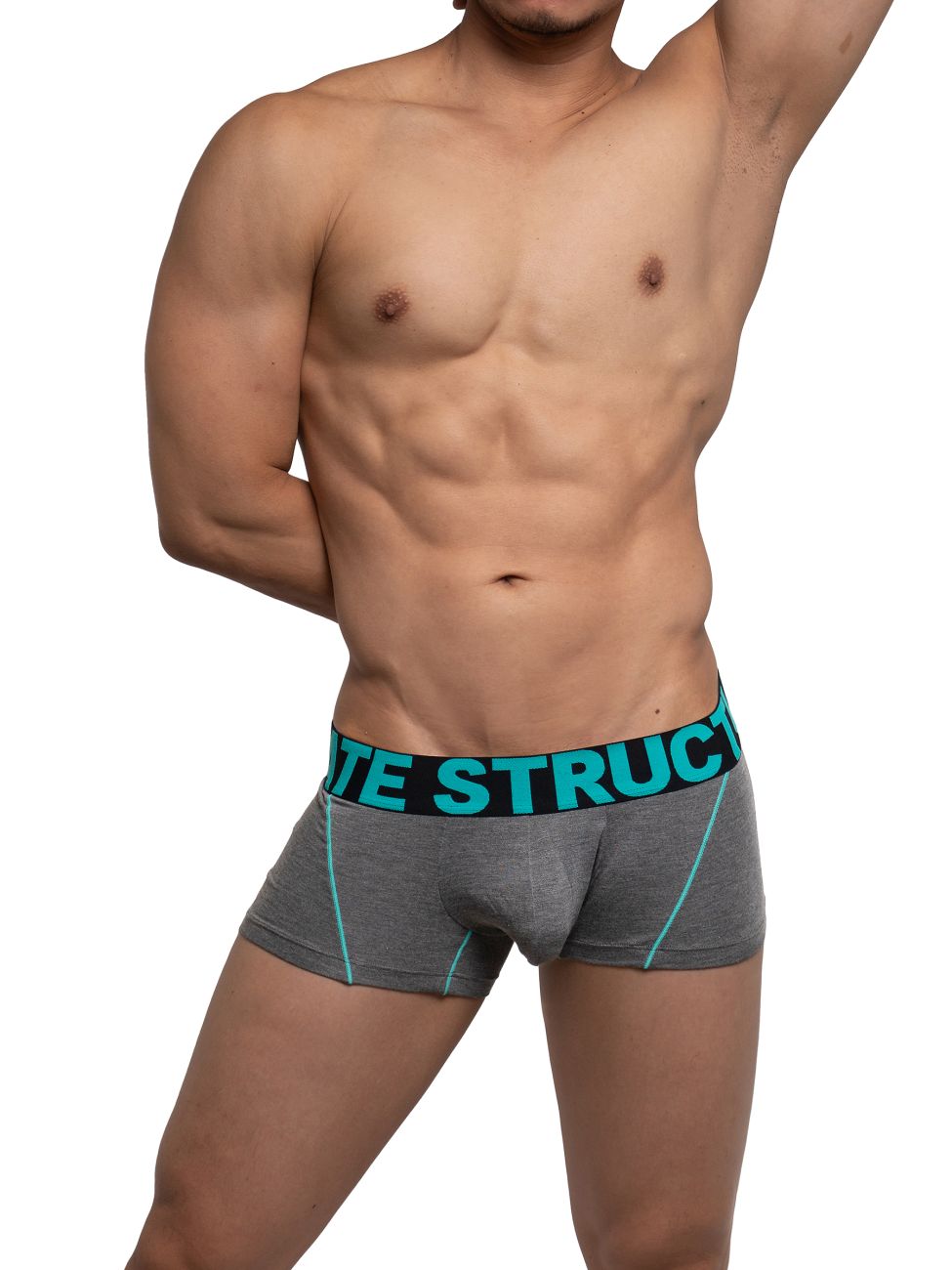 Private Structure PMUX4182 Modality Trunks Melange Turquoise