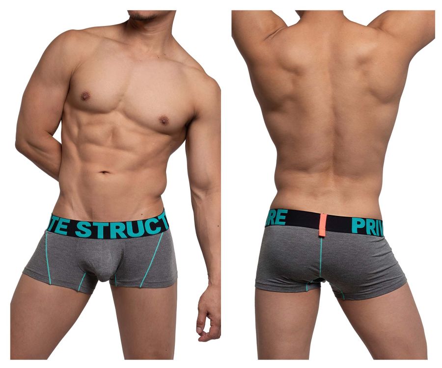 Private Structure PMUX4182 Modality Trunks Melange Turquoise