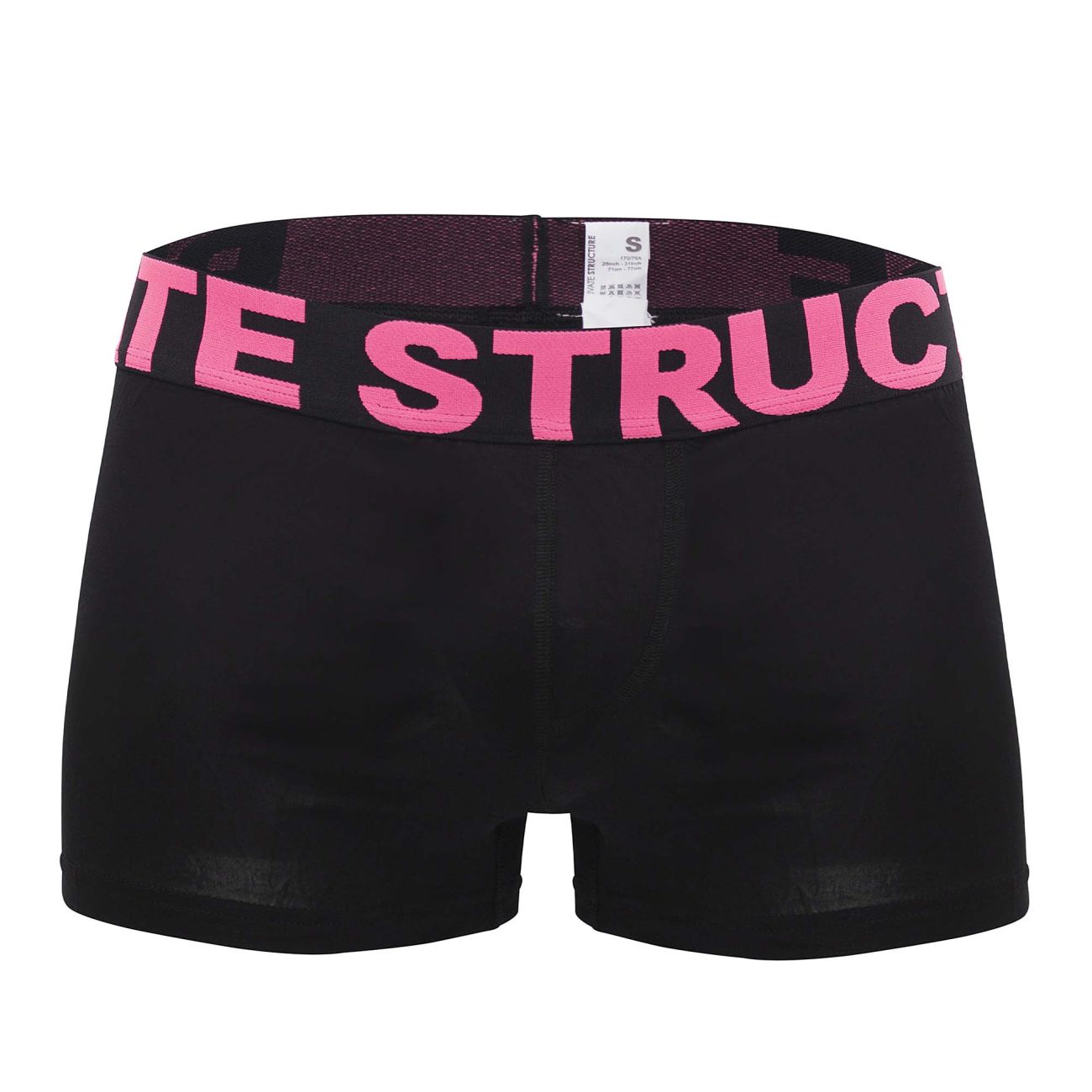 Private Structure PMUX4183 Modality Lounge Shorts Black Magenta