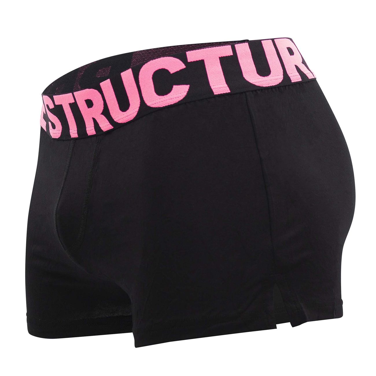 Private Structure PMUX4183 Modality Lounge Shorts Black Magenta