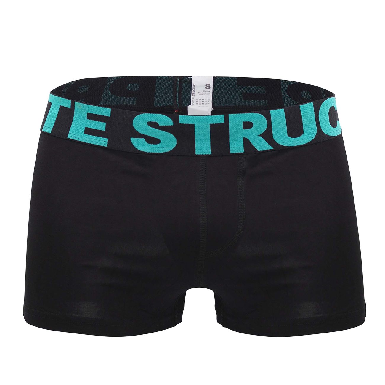 Private Structure PMUX4183 Modality Lounge Shorts Black Turquoise