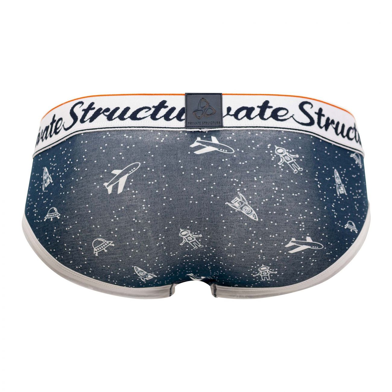 Private Structure SCUX4189 Classic Mini Briefs Bird Navy