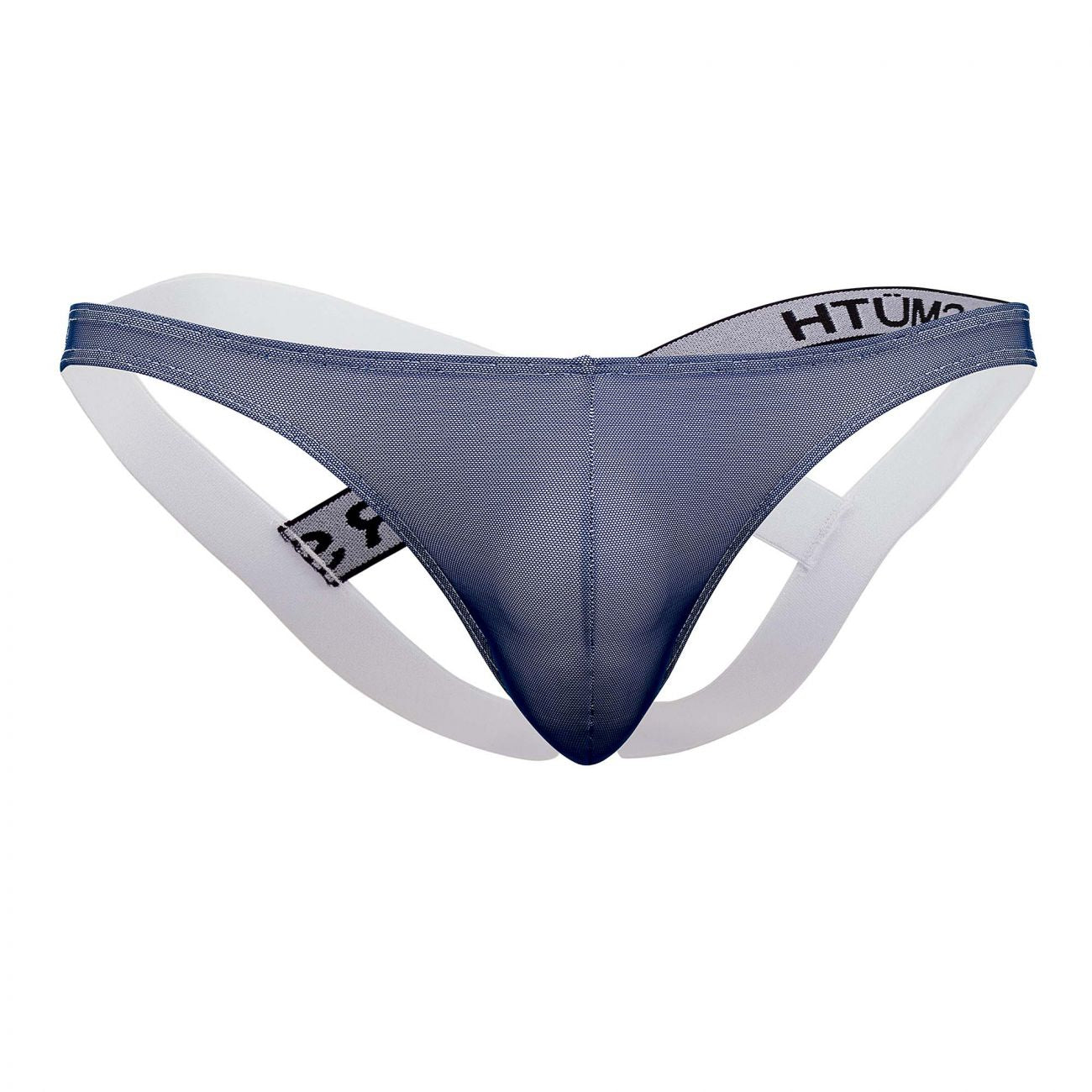 Roger Smuth RS018 Male Strappy Back Jockstrap Blue