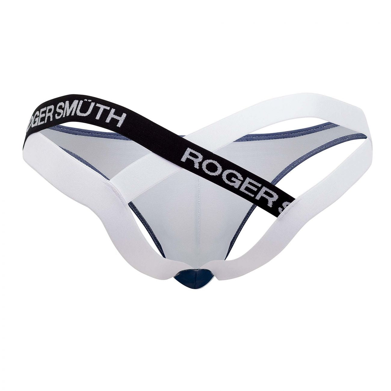 Roger Smuth RS018 Male Strappy Back Jockstrap Blue