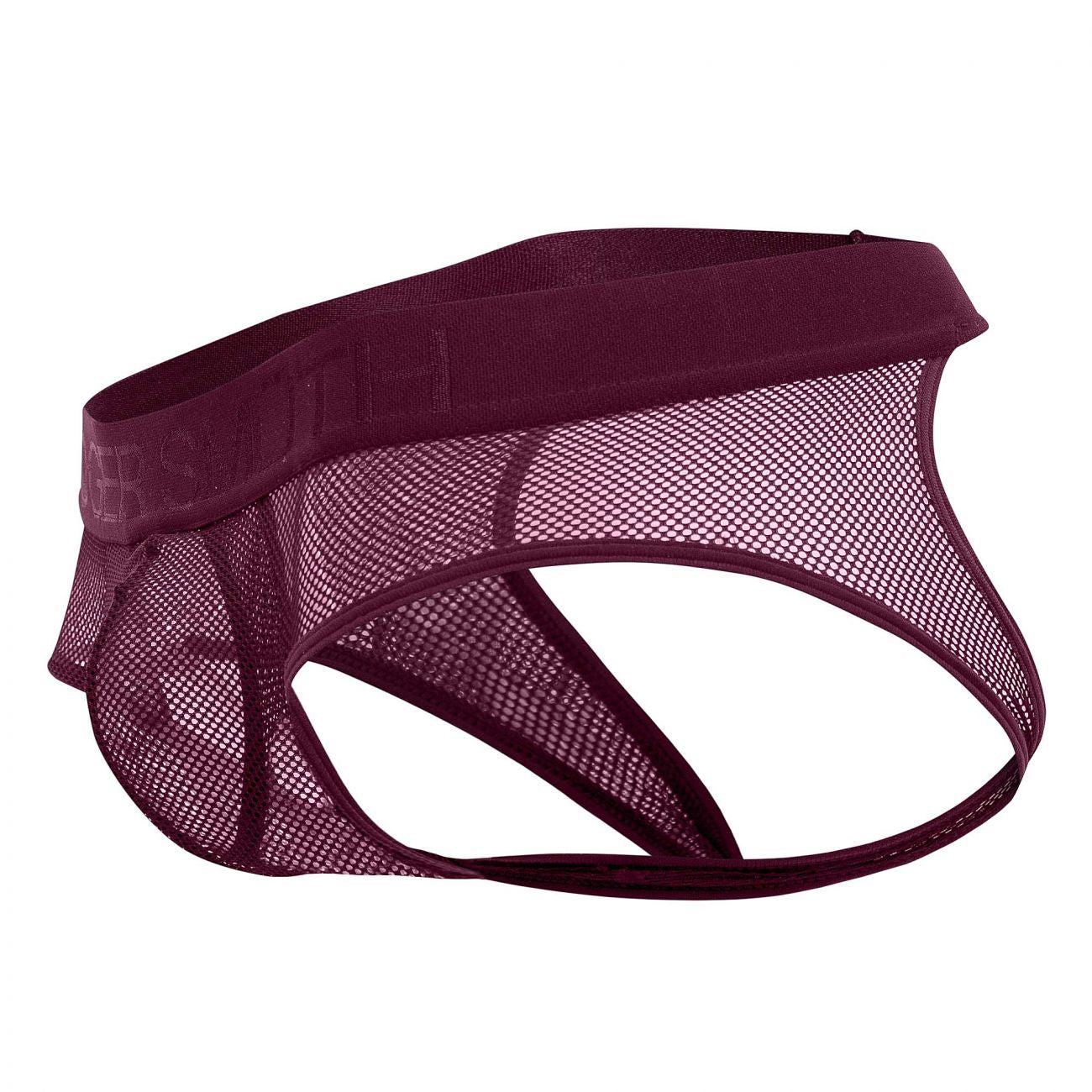 Roger Smuth RS039 Mens Underwear Jockstrap Burgundy