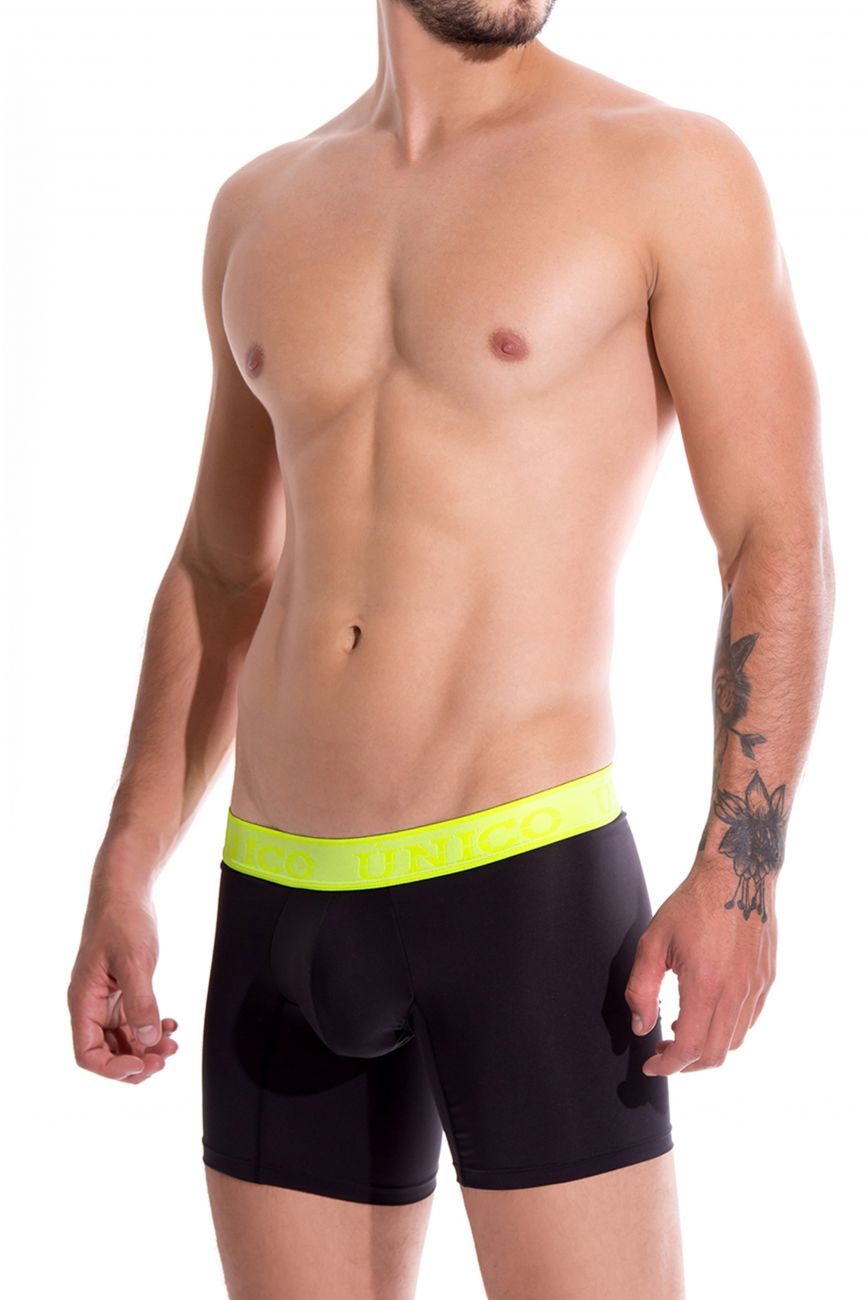 Unico 19160100212 COLORS Corriente Boxer Briefs 99-Black