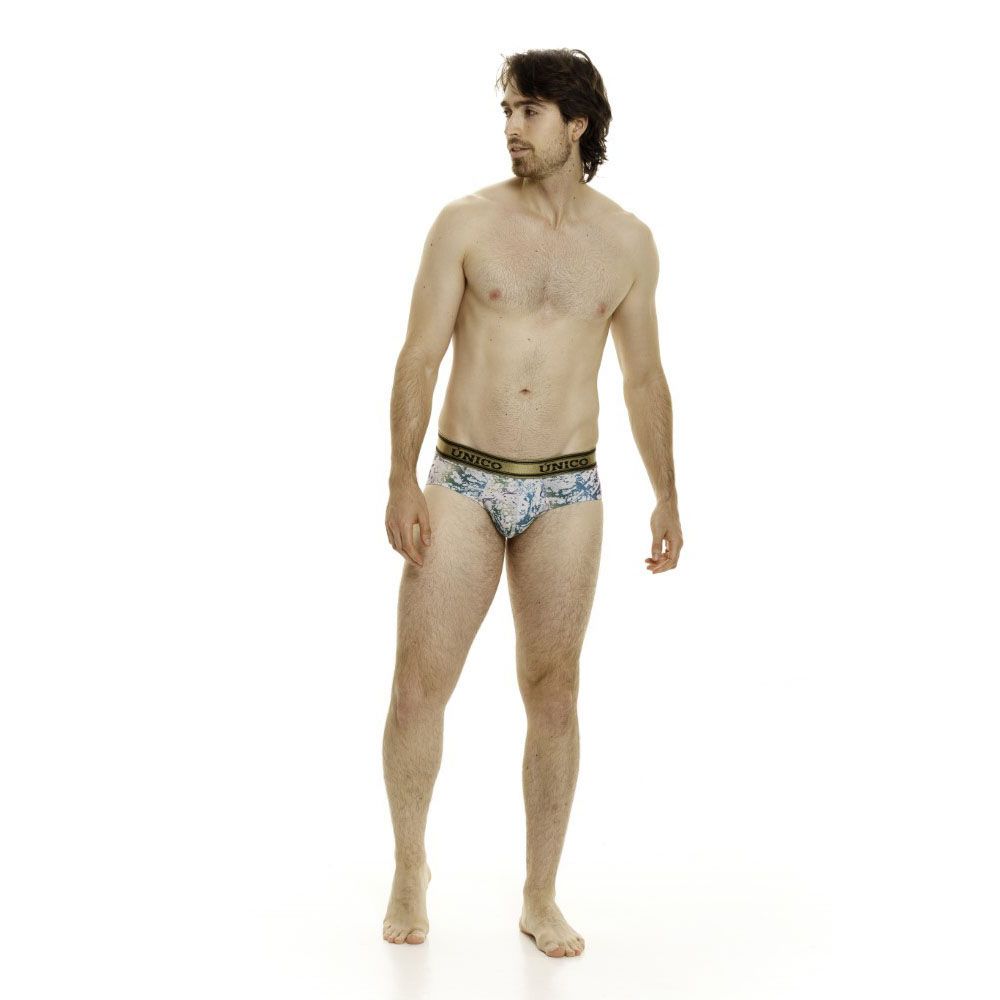 Unico 24020101105 Gasoleo Briefs 59-White