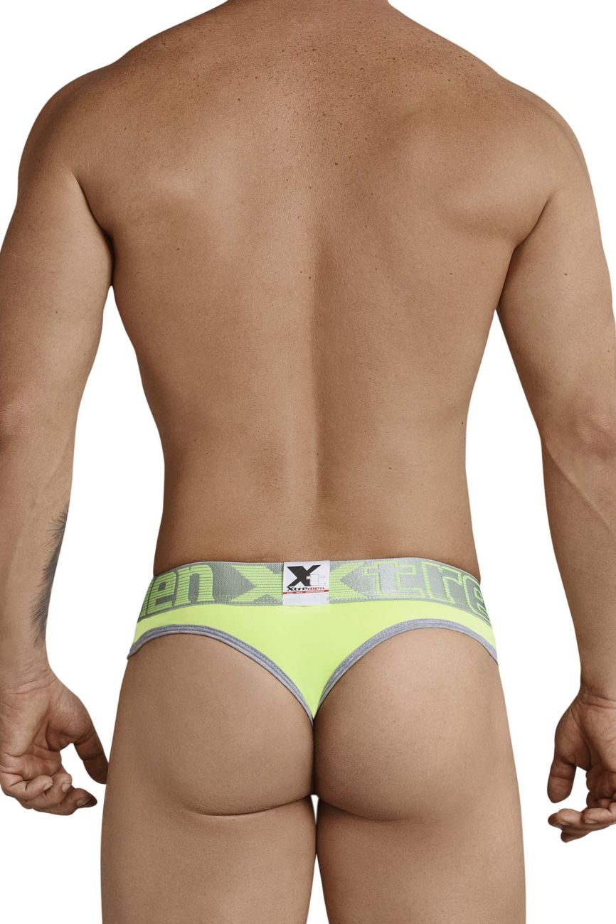 Xtremen 91031-3 3PK Piping Thongs Green-White-Blue
