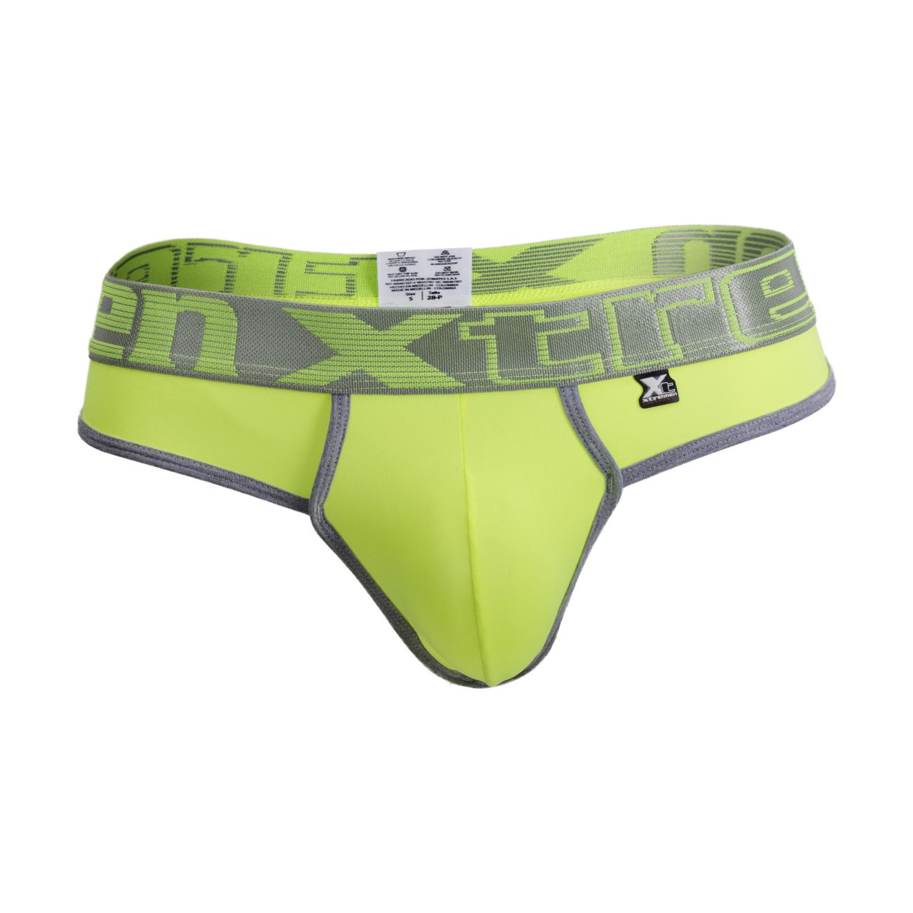 Xtremen 91031-3 3PK Piping Thongs Green-White-Blue