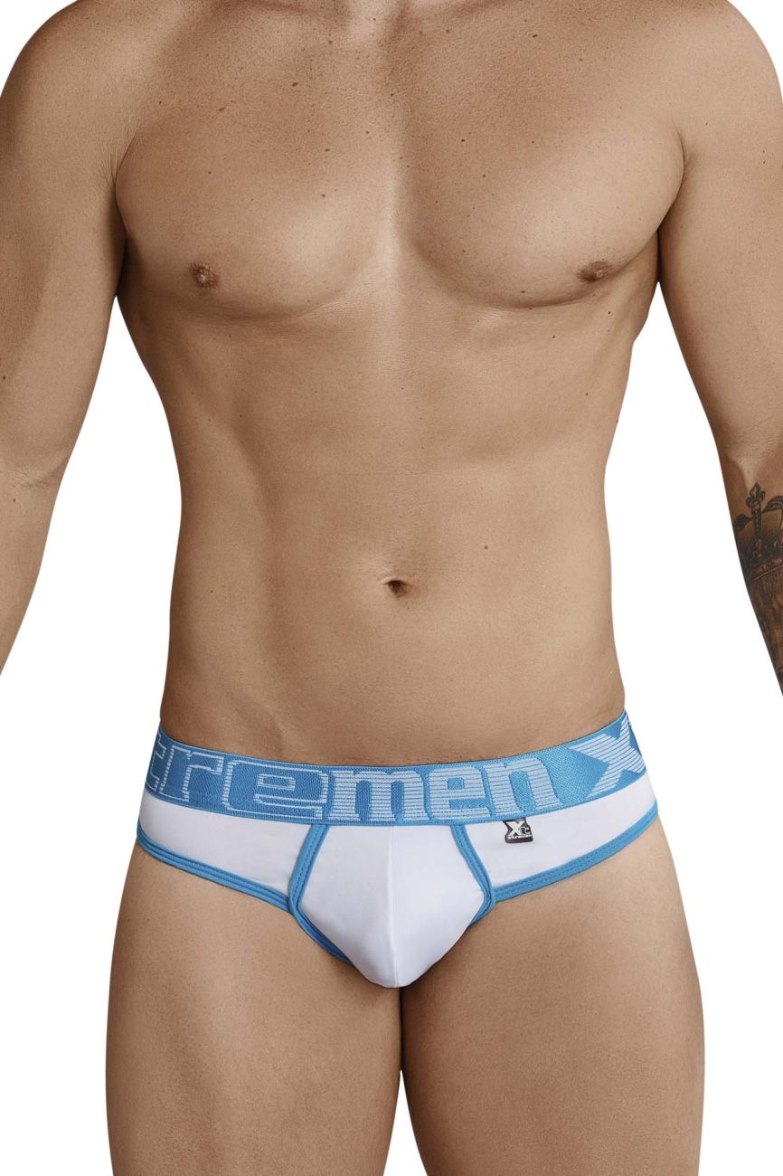 Xtremen 91031-3 3PK Piping Thongs Green-White-Blue