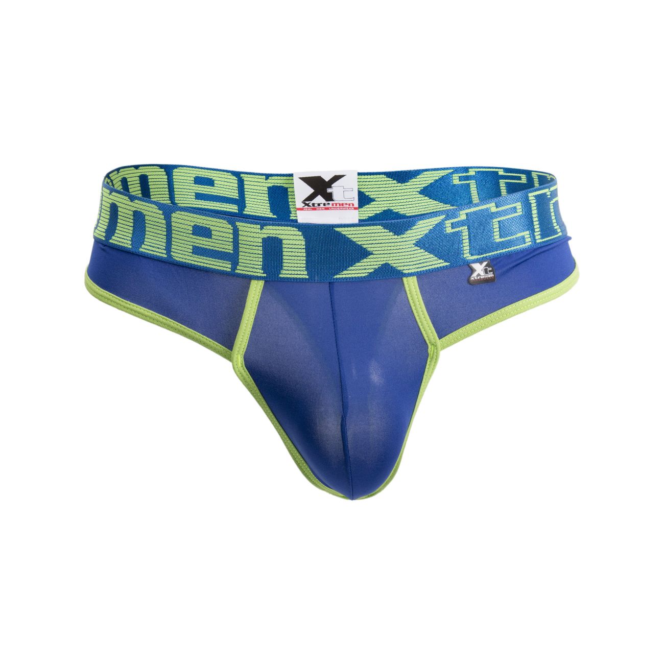 Xtremen 91031-3 3PK Piping Thongs Green-White-Blue