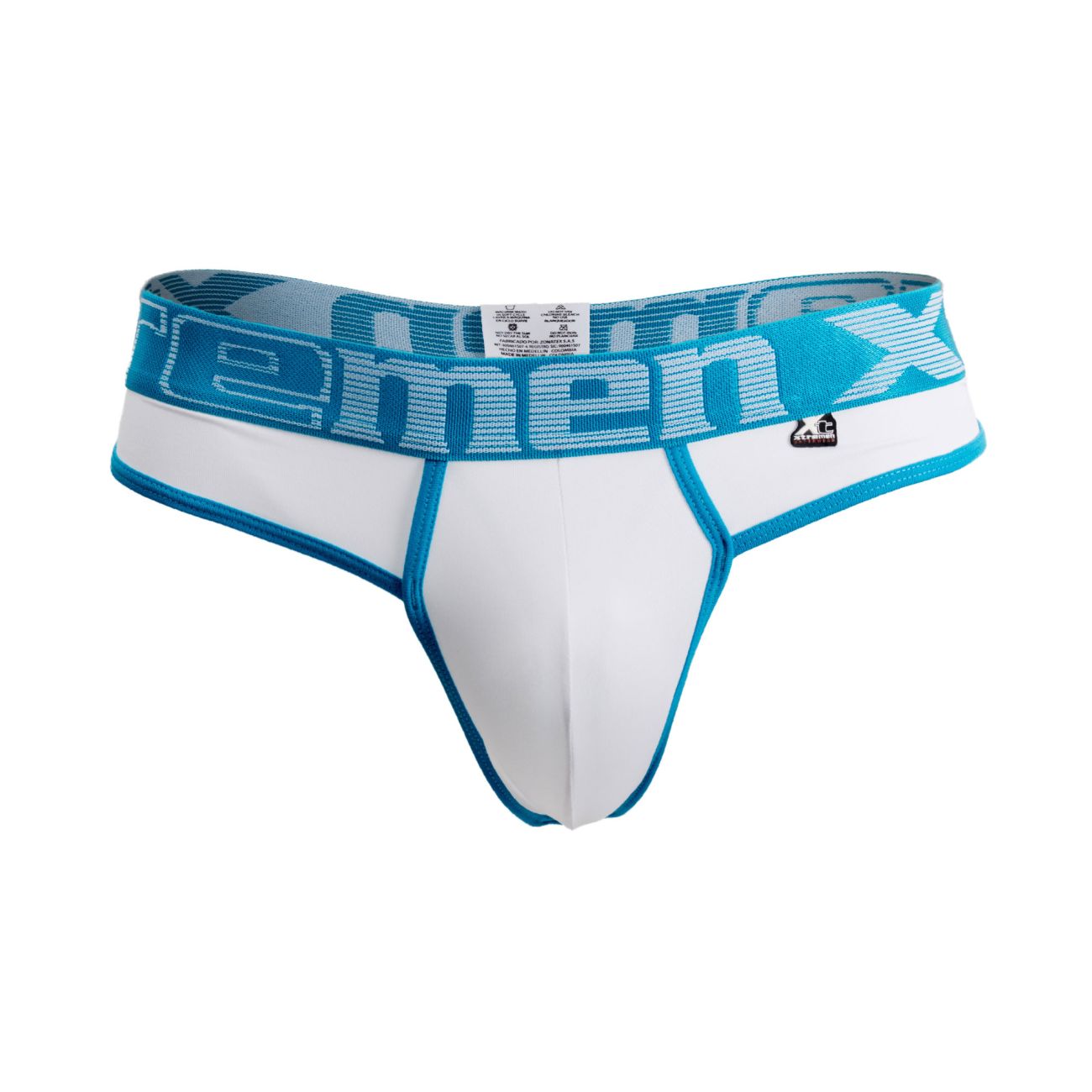 Xtremen 91031-3 3PK Piping Thongs Green-White-Blue