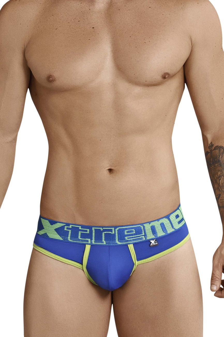 Xtremen 91031-3 3PK Piping Thongs Green-White-Blue