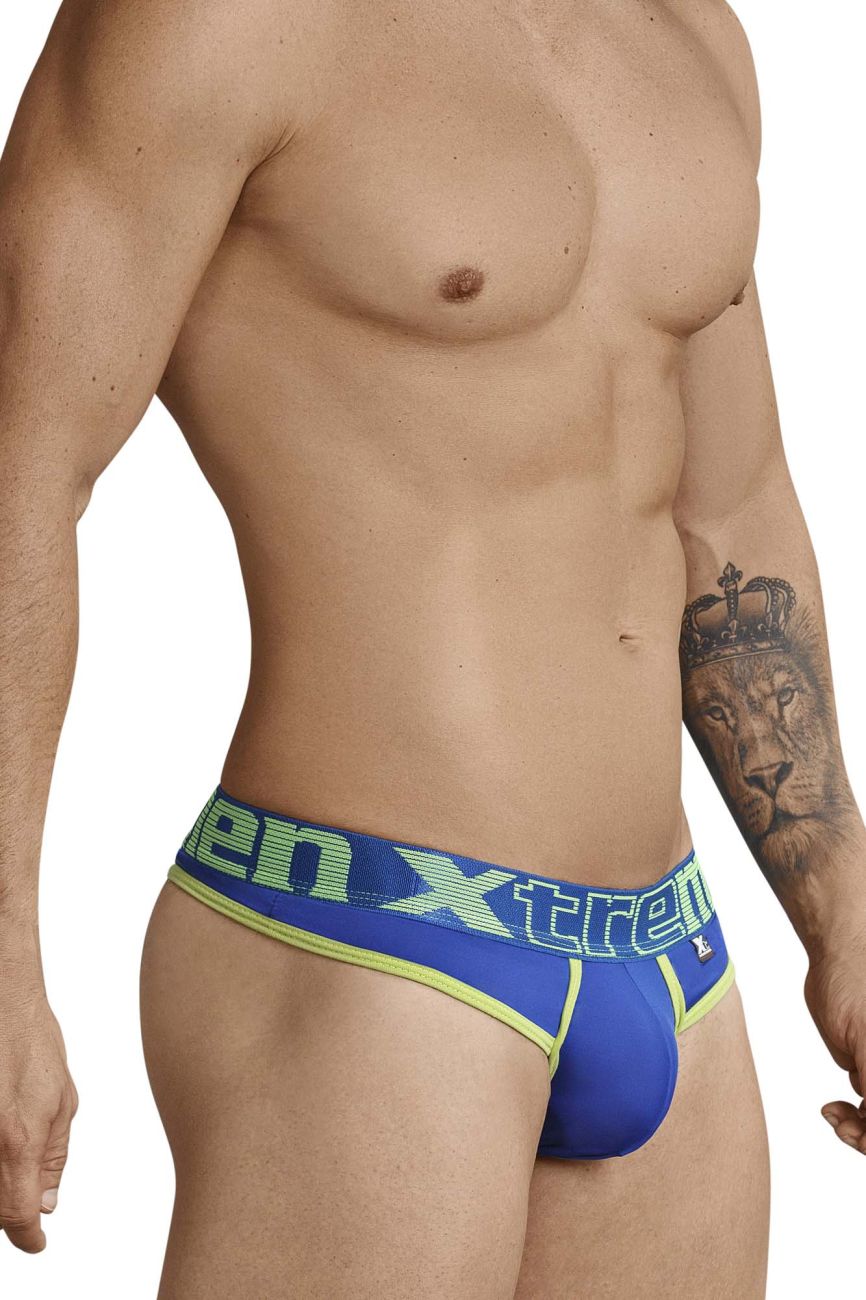 Xtremen 91031-3 3PK Piping Thongs Green-White-Blue