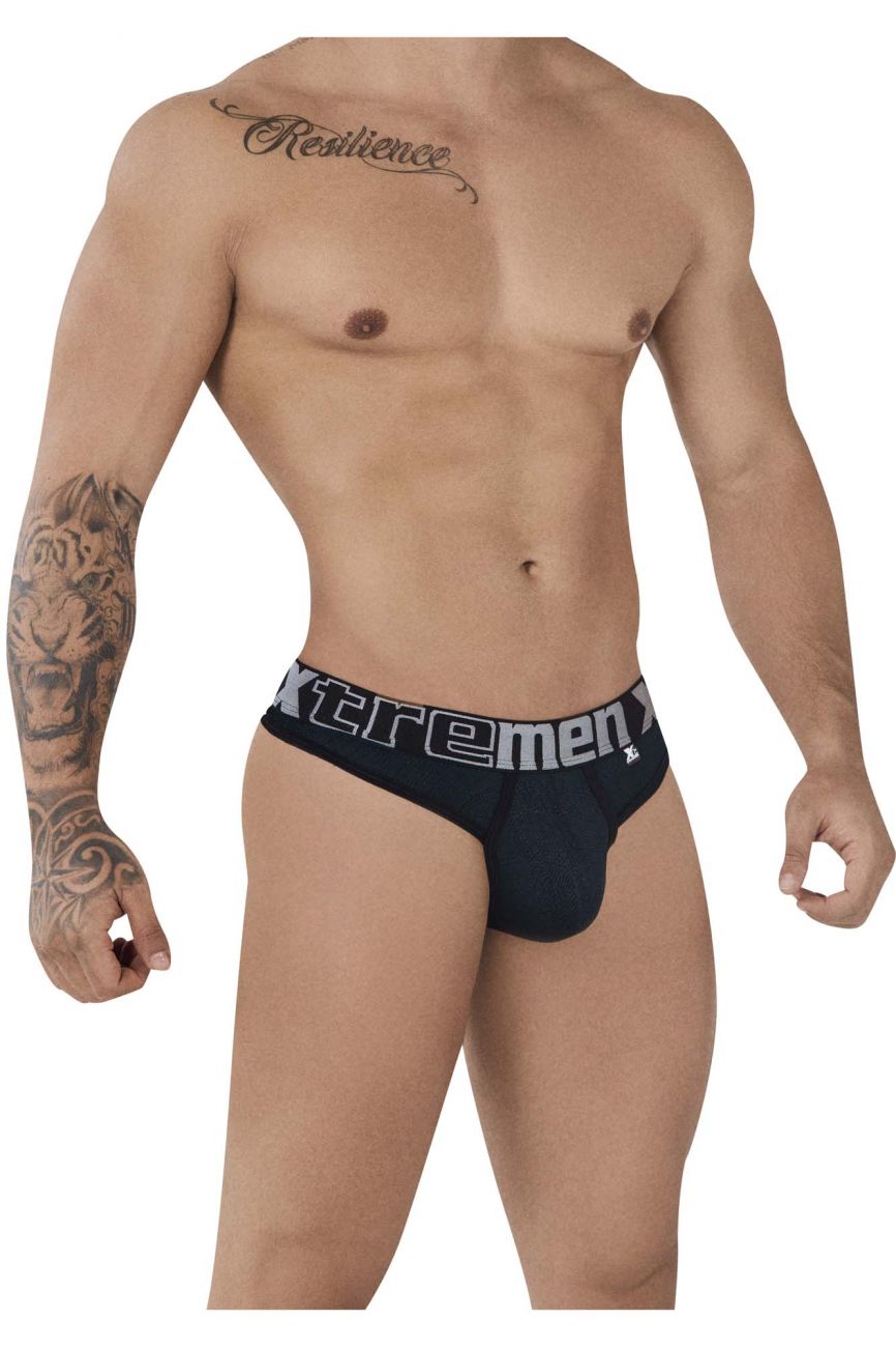 SALE - Xtremen 91087 Microfiber Jacquard Thongs Green