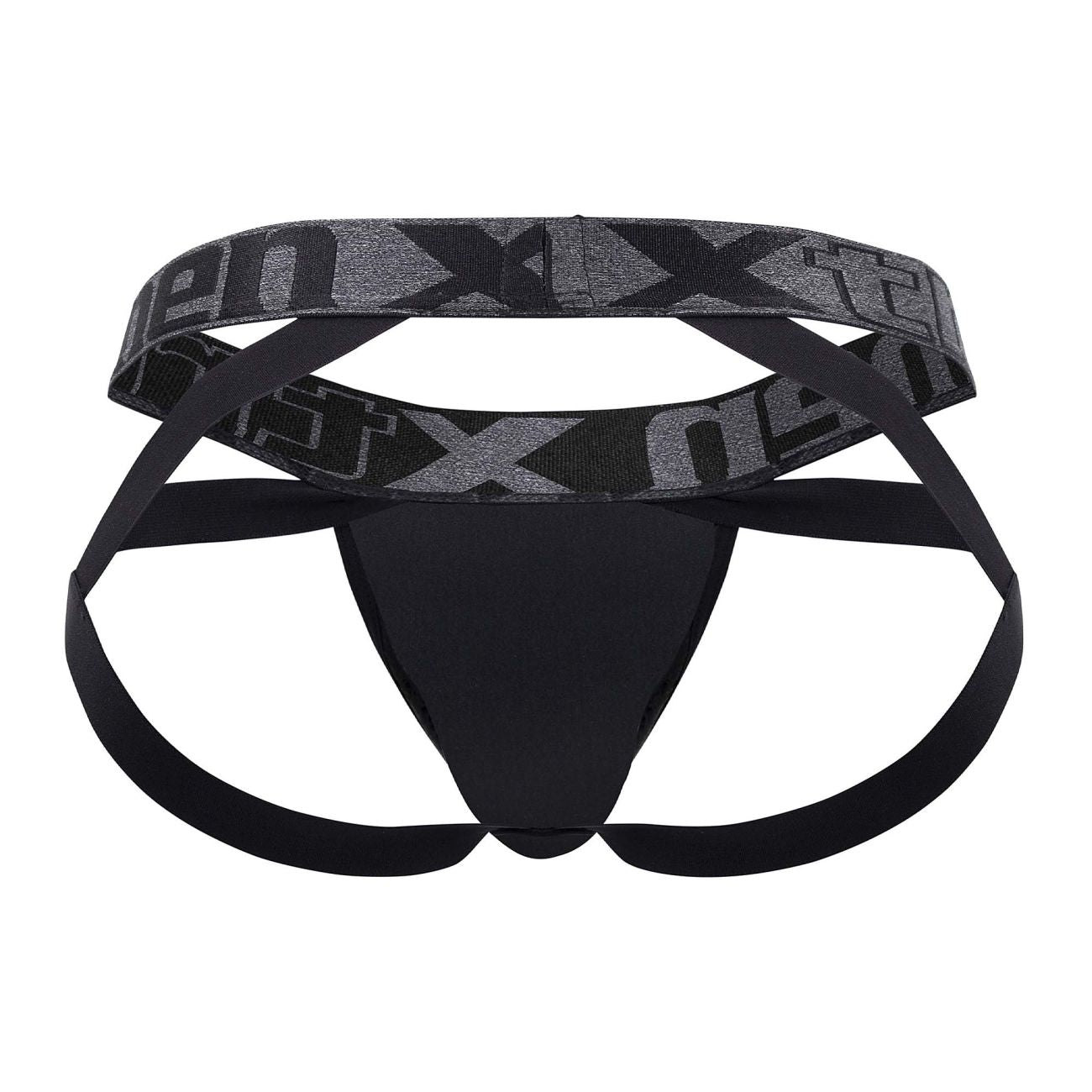 Xtremen 91128 Snake print Jockstrap Black
