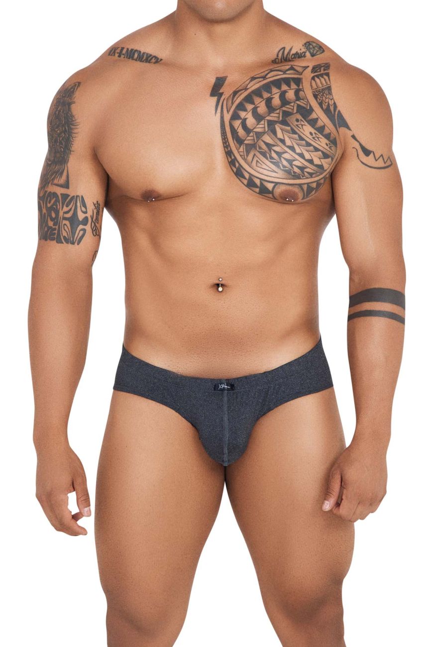 Xtremen 91142 Ultra-soft Briefs Gray Cross