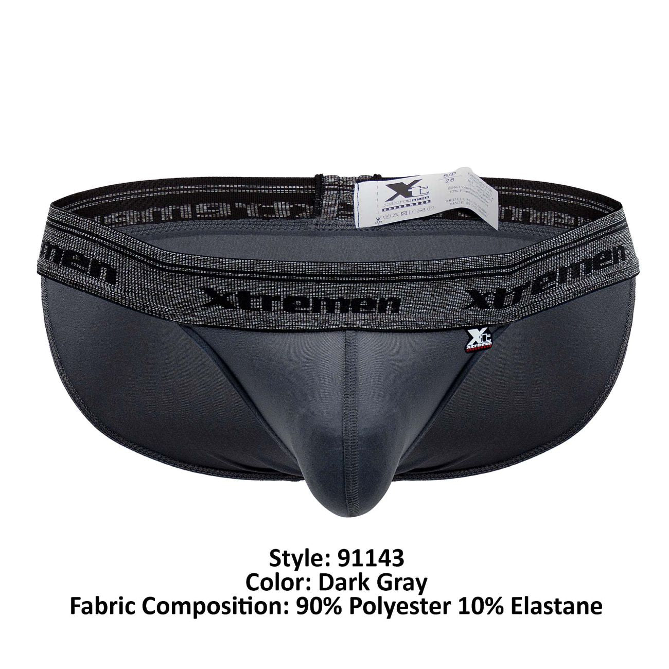 Xtremen 91143 Ultra-soft Bikini Dark Gray