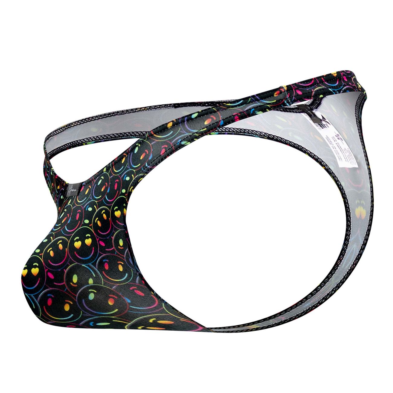 Xtremen 91146 Printed Microfiber Thongs Smiley Face