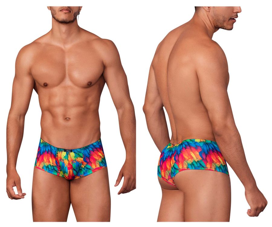 Xtremen 91147 Printed Microfiber Trunks Rainbow Fish