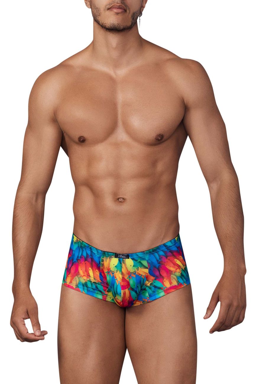 Xtremen 91147 Printed Microfiber Trunks Rainbow Fish