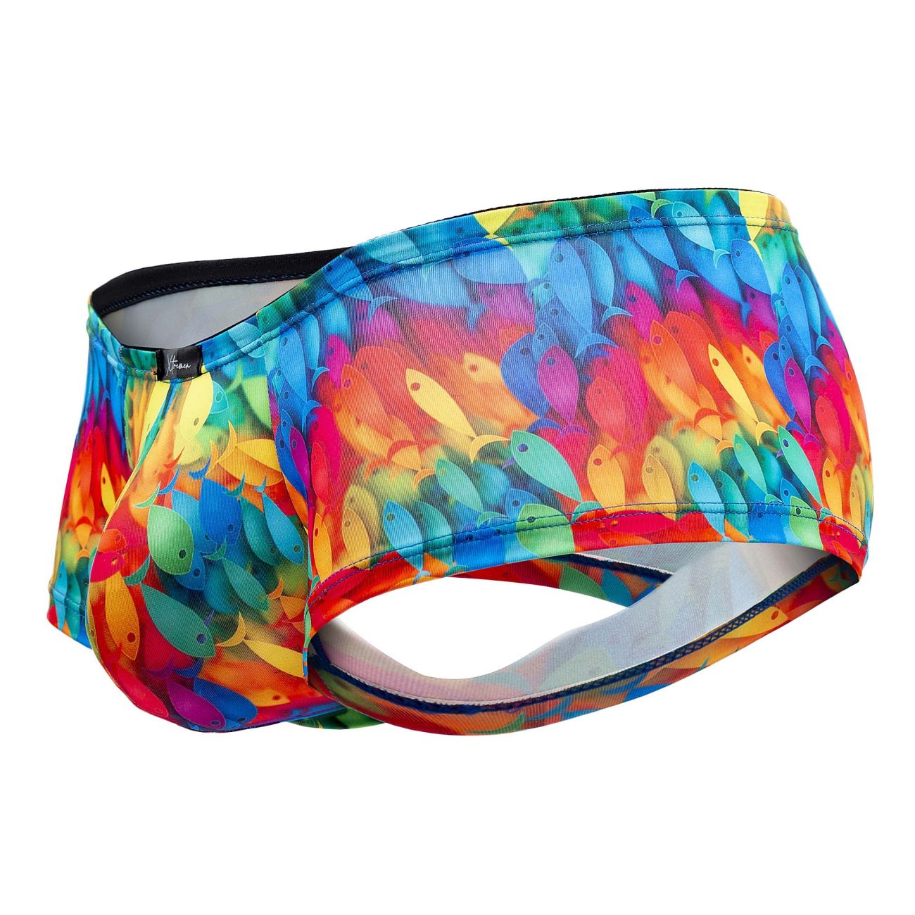 Xtremen 91147 Printed Microfiber Trunks Rainbow Fish