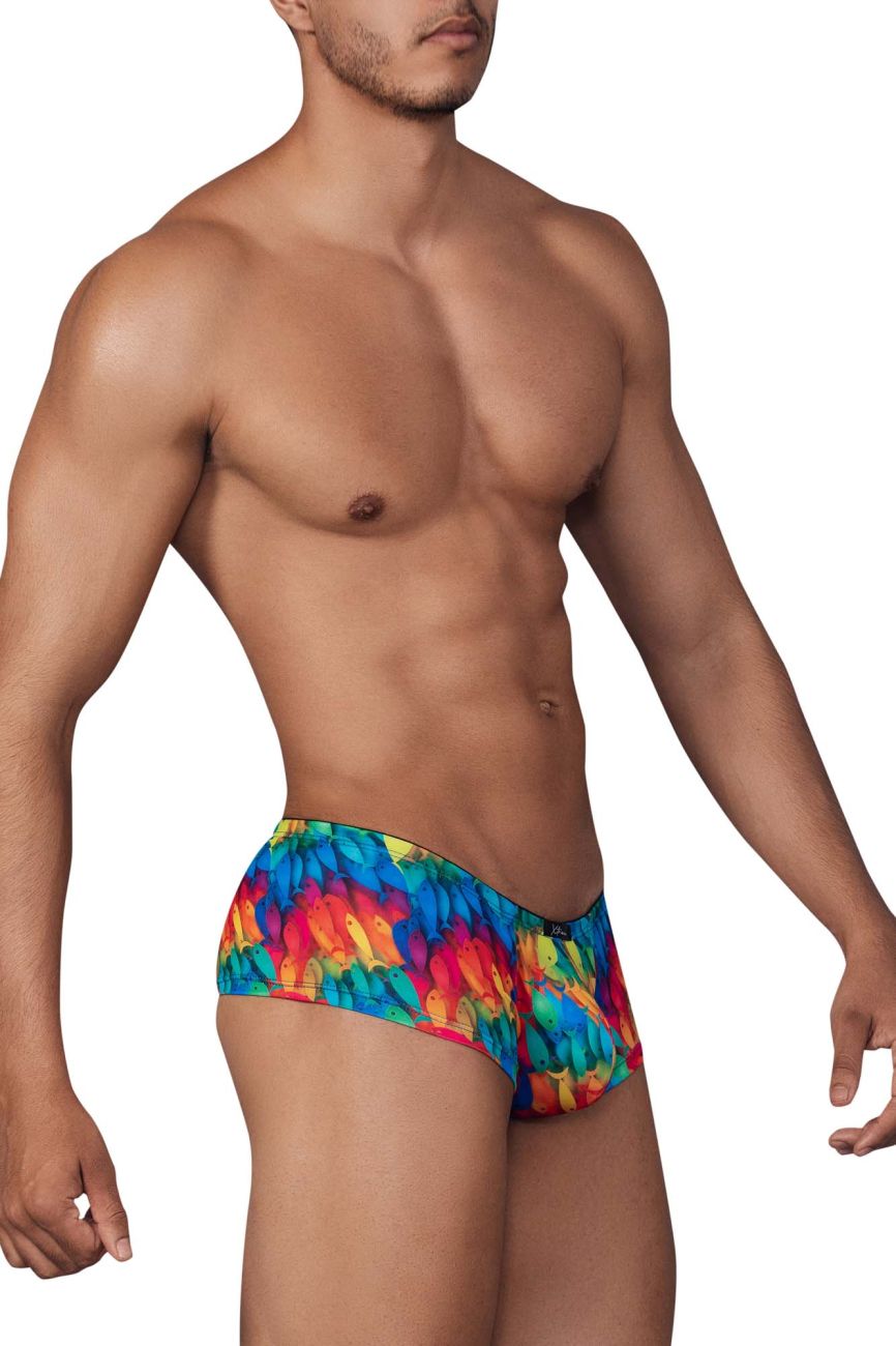 Xtremen 91147 Printed Microfiber Trunks Rainbow Fish