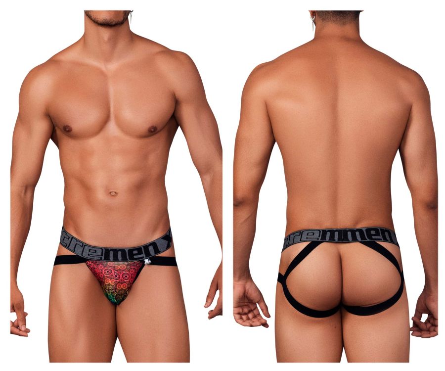 Xtremen 91148 Printed Microfiber Jockstrap Mandala