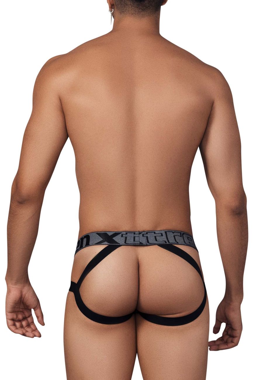 Xtremen 91148 Printed Microfiber Jockstrap Rainbow Fish