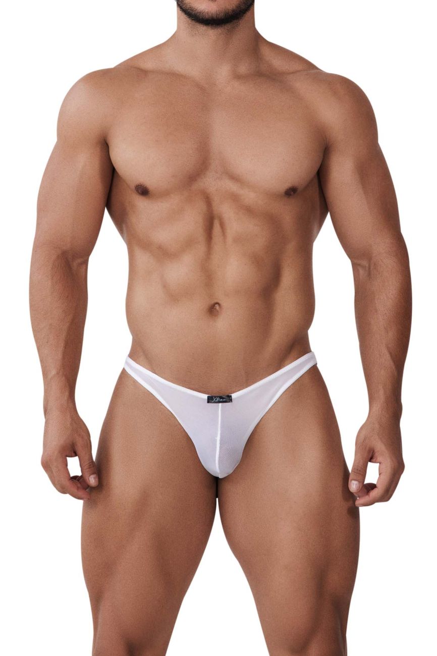 JCSTK - Xtremen 91153 Tulle mesh Jockstrap White