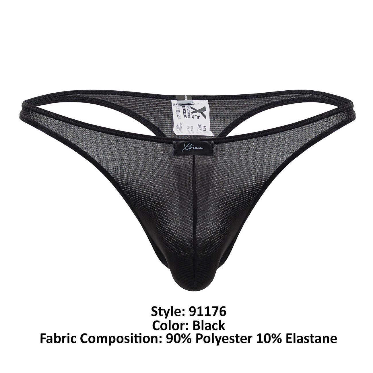 Xtremen 91176 Microfiber Thongs Black