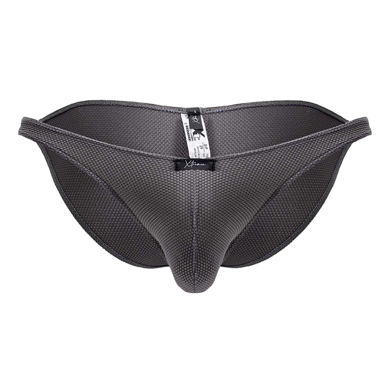 Xtremen 91224 Male Microfiber Modern & Sexy Bikini Gray