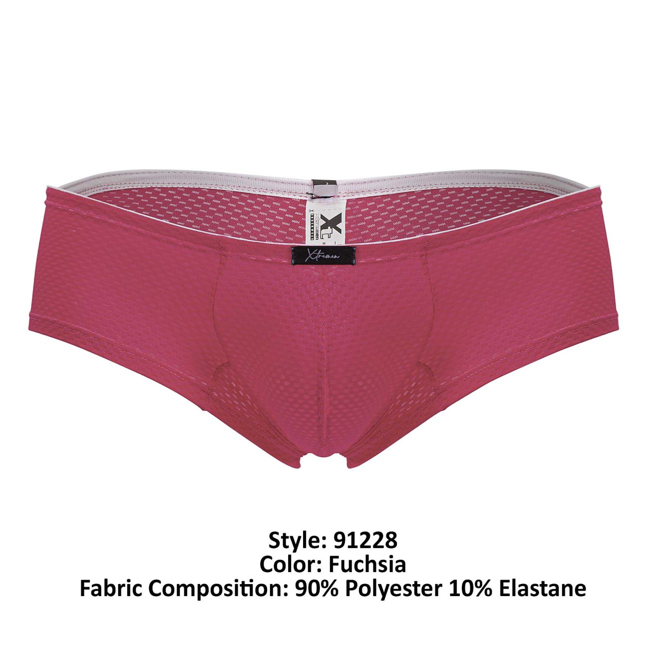Xtremen 91228 Microfiber Mens Colourful Trunks Fuchsia