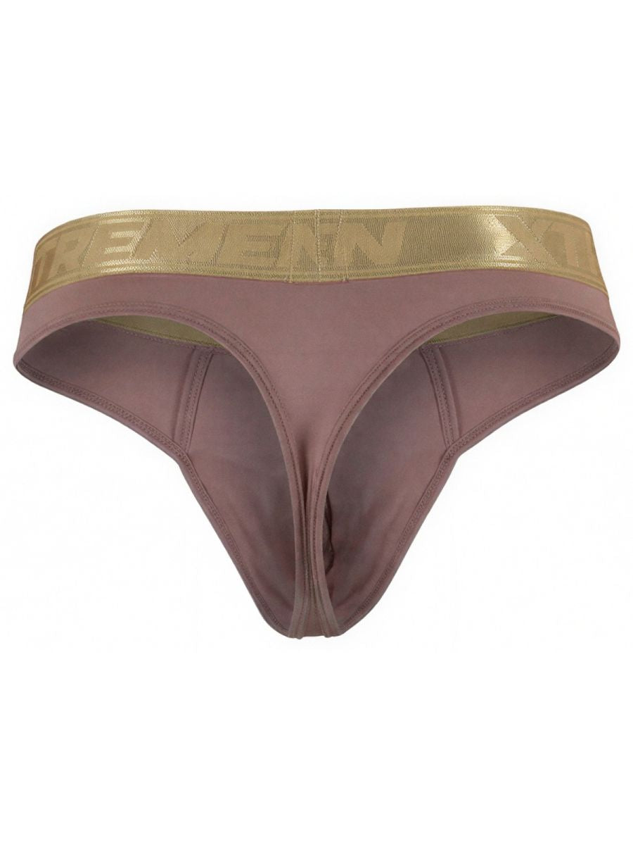 Xtremen 91253 Mens Daily Comfort Microfiber Thongs Khaki