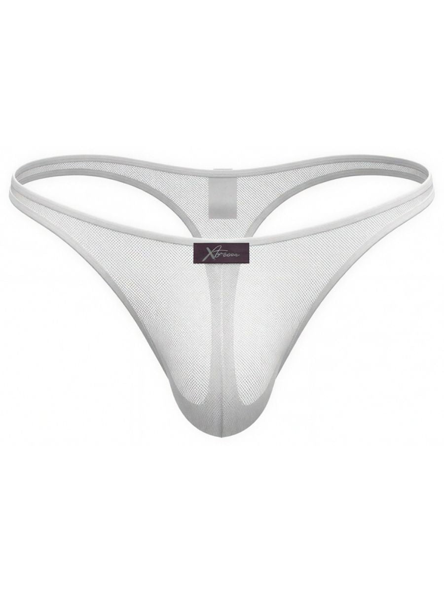 Xtremen 91254 Mens Soft & Comfortable Microfiber Thongs White