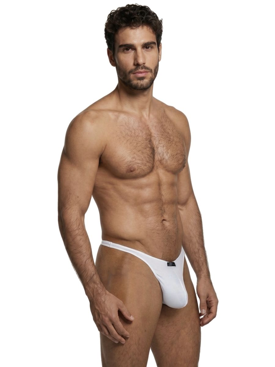 Xtremen 91254 Mens Soft & Comfortable Microfiber Thongs White