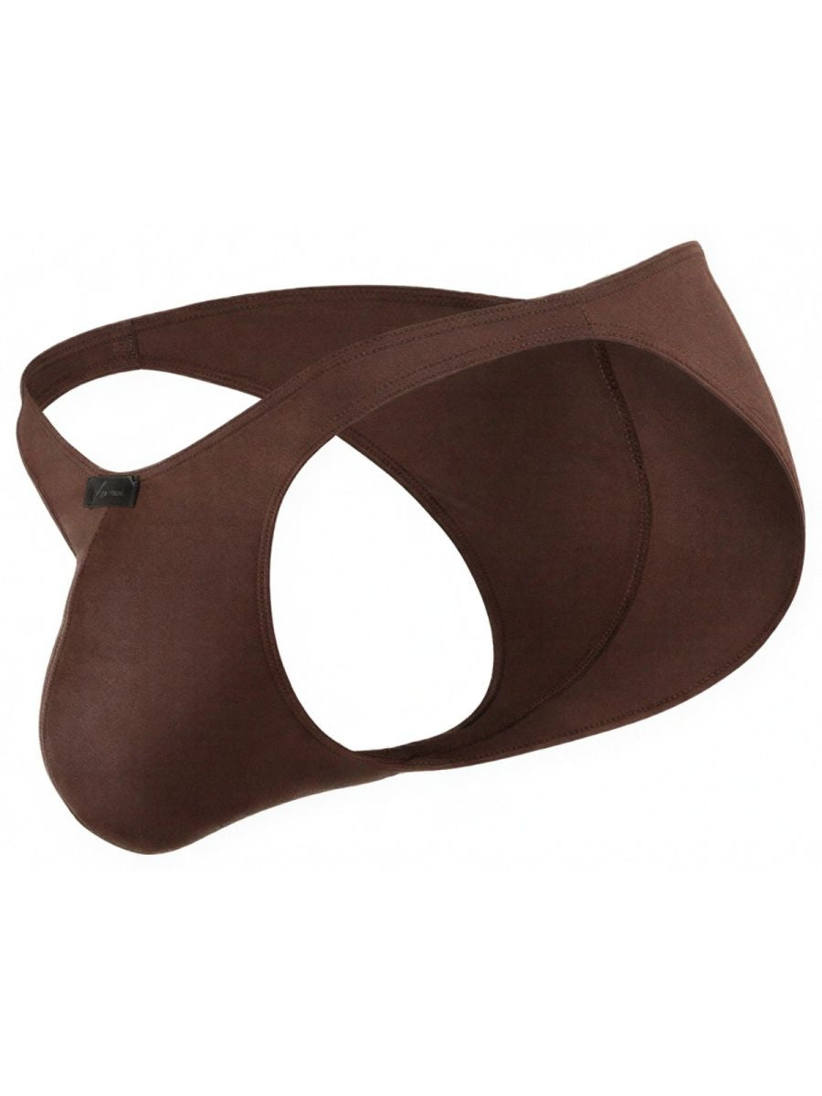 Xtremen 91255 Male Soft and Comfortable Microfiber Bikini Brief Chocolate