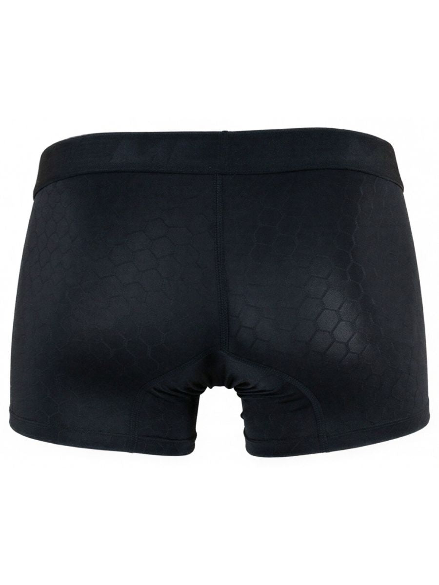 Xtremen 91256 Mens Soft & Comfortable Microfiber Boxer Briefs Black