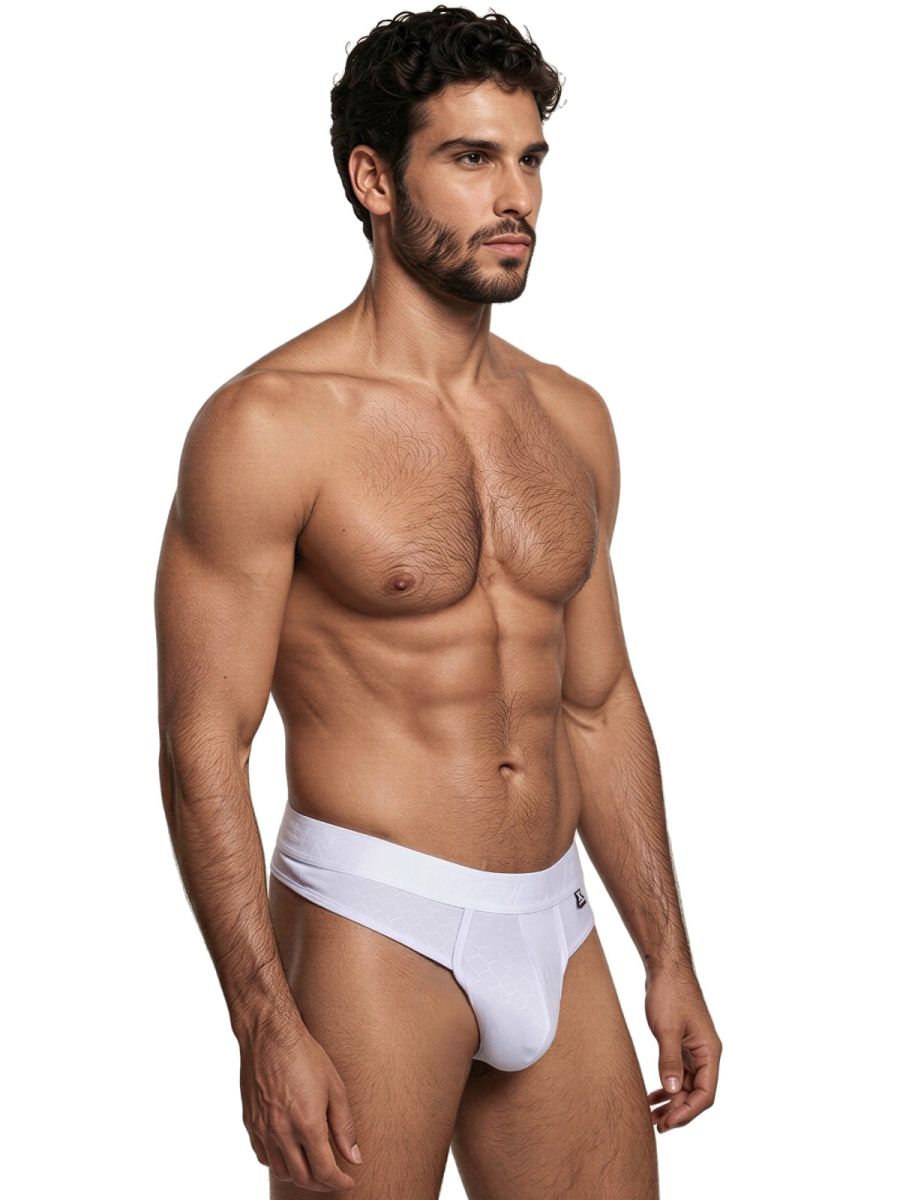 Xtremen 91257 Mens Soft & Comforatable Microfiber Thongs White