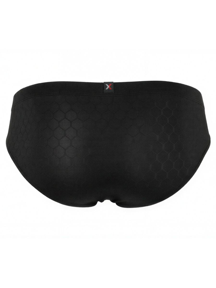 Xtremen 91258 Mens Soft & Comfortable Microfiber Briefs Black
