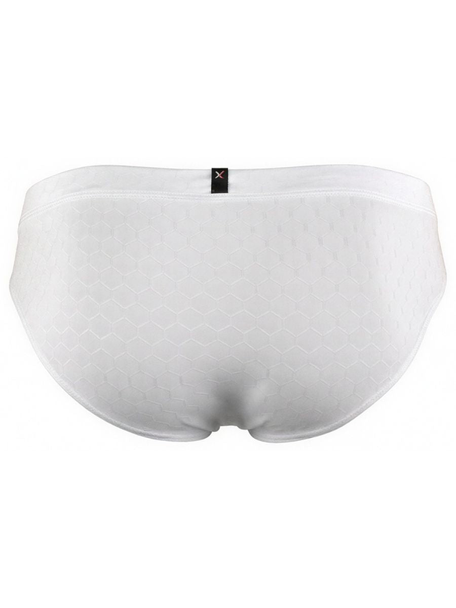 Xtremen 91258 Mens Soft & Comfortable Microfiber Briefs White