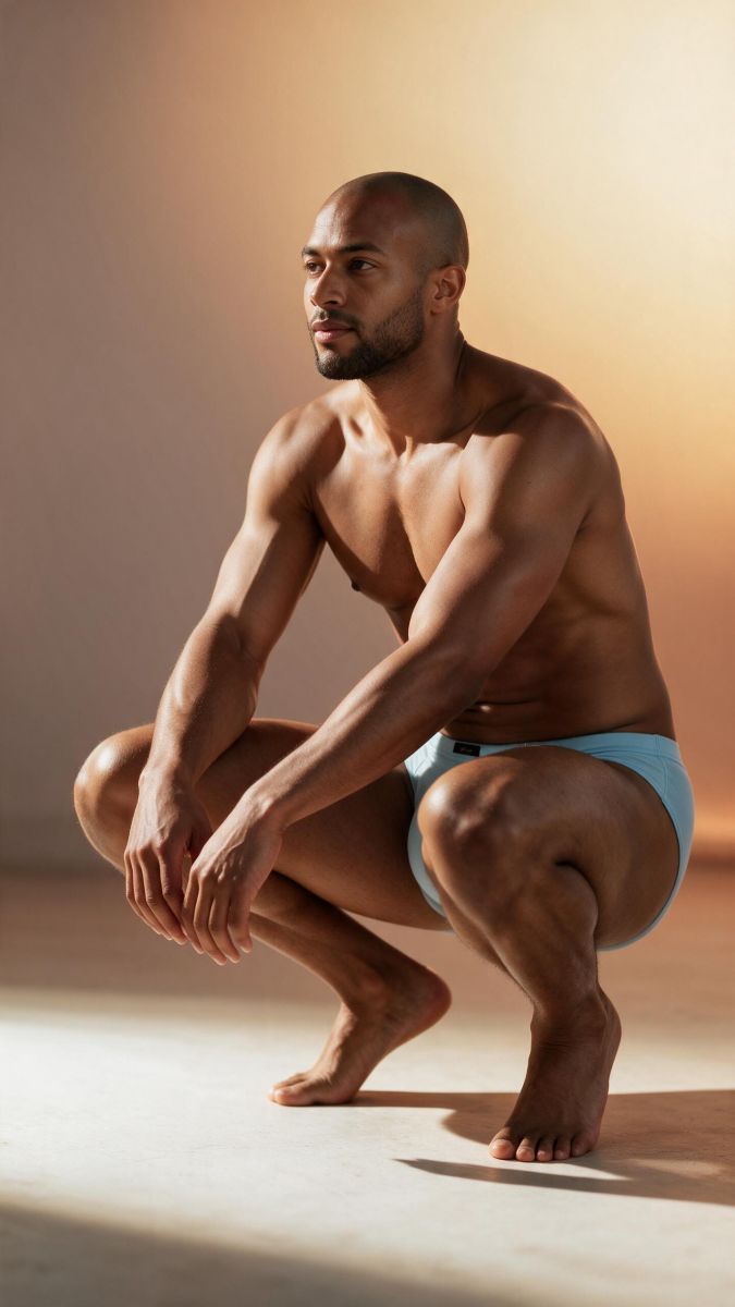 Xtremen 91261 Mens Microfiber Ultra Sleek Briefs Light Blue